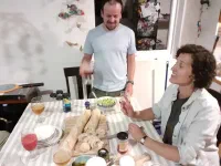 Nicolas et Florencia, qui nous ont latéralement accueilli comme des rois
