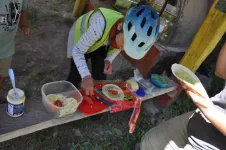 Pique-nique : bar à tortilla. Les tortillas calent moins le ventre que le pain blanc mais ça change un peu