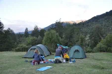 Bivouac à quelques mètres du rio Frio