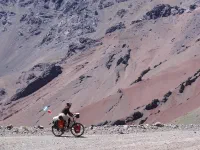 Montée vers El Cristo Redentor