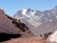 Montée vers El Cristo Redentor