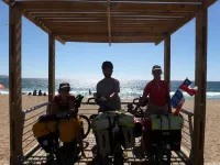 arrivée sur la côte Pacifique