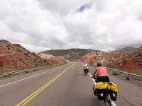 Montée très agréable avec du vent favorable, pourvu que ça dure...