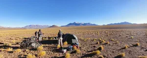 Il y a quand même plus moche comme coin de bivouac...