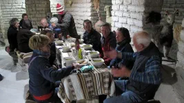 Dîner fort sympathique entre voyageurs qui ne le sont pas moins