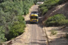 Coucou le ferrobus. La ligne de train et nous suivons à peu près le même itinéraire jusqu'à Villazon
