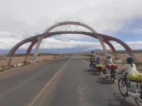 Arrivée à Villazon, ville frontière Bolivie - Argentine