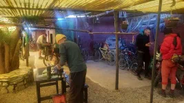 La casa de ciclista ne manque pas de vie ni d'animations
