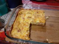 Et pour finir la journée : une "quiche" à la péruvienne