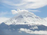 le volcan Popocatépetl, en activité