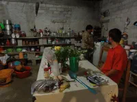 Remedios nous prépare à dîner