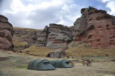 Camp installé, nous pouvons maintenant profiter du lieu