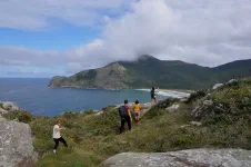 Après 2h de montée, nous surplombons la praia Lagoinha do Leste