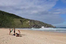Et c'est parti pour une baignade !