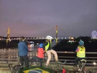 Vue sur la triple frontière Paraguay-Argentine-Brésil