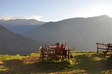 On pourrait rester des heures à admirer les montagnes, et c'est ce que l'on fait...